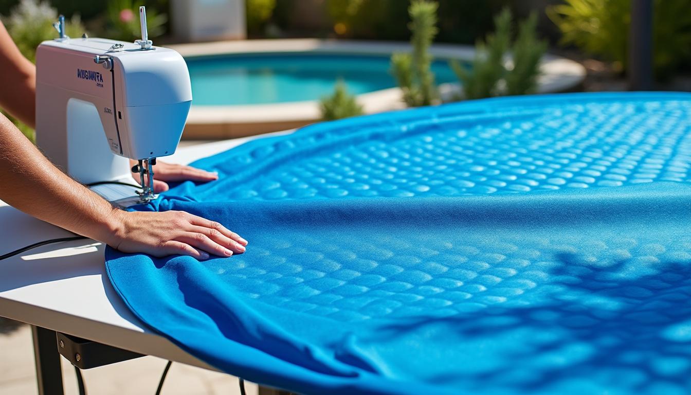 apprenez à coudre une bâche à bulle facilement pour protéger efficacement votre piscine. guide pratique étape par étape pour garder votre eau propre et sécurisée.