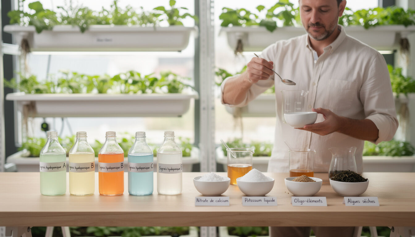 Découvrez 5 recettes simples et efficaces d'engrais hydroponique maison pour optimiser la croissance de vos plantes en 2024. Facile à réaliser et économique !