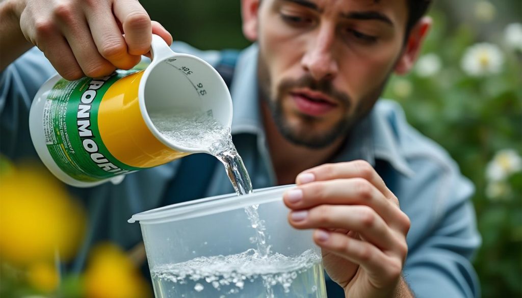 découvrez le dosage optimal de roundup pour 5 litres d'eau afin d'éliminer efficacement les mauvaises herbes tout en protégeant votre jardin.