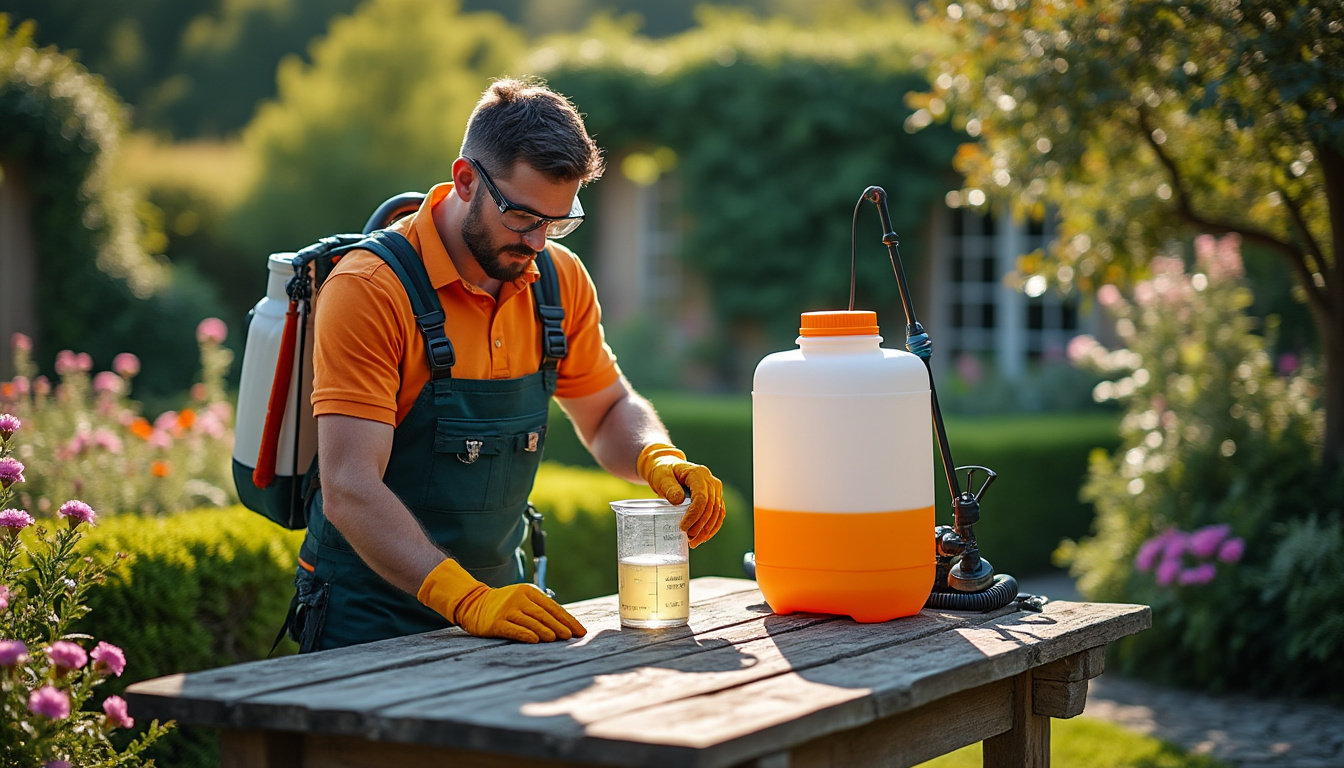 apprenez le dosage idéal de glyphosate pour 5 litres d'eau afin d'assurer une application efficace et sécurisée pour vos traitements.