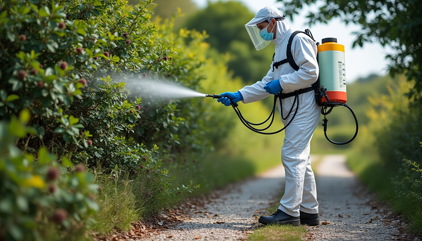 découvrez la quantité optimale de glyphosate 480 à doser dans 5 litres d'eau pour un traitement efficace et sécurisé.