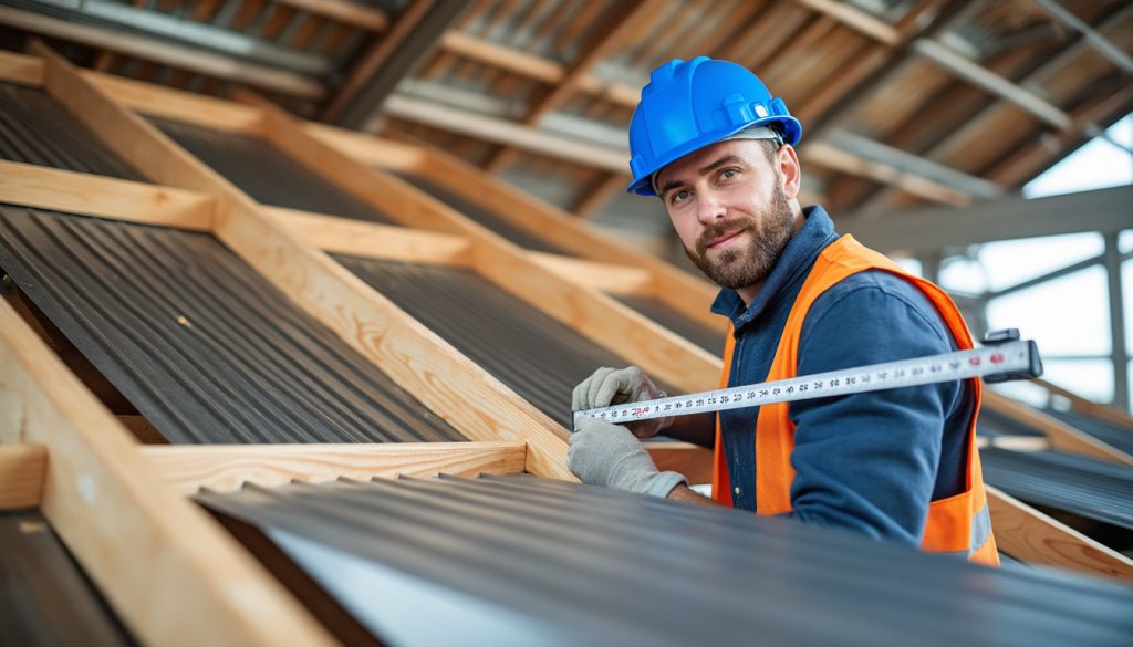 découvrez comment calculer l'espacement optimal des chevrons pour garantir la durabilité et la solidité de votre toiture en bac acier.