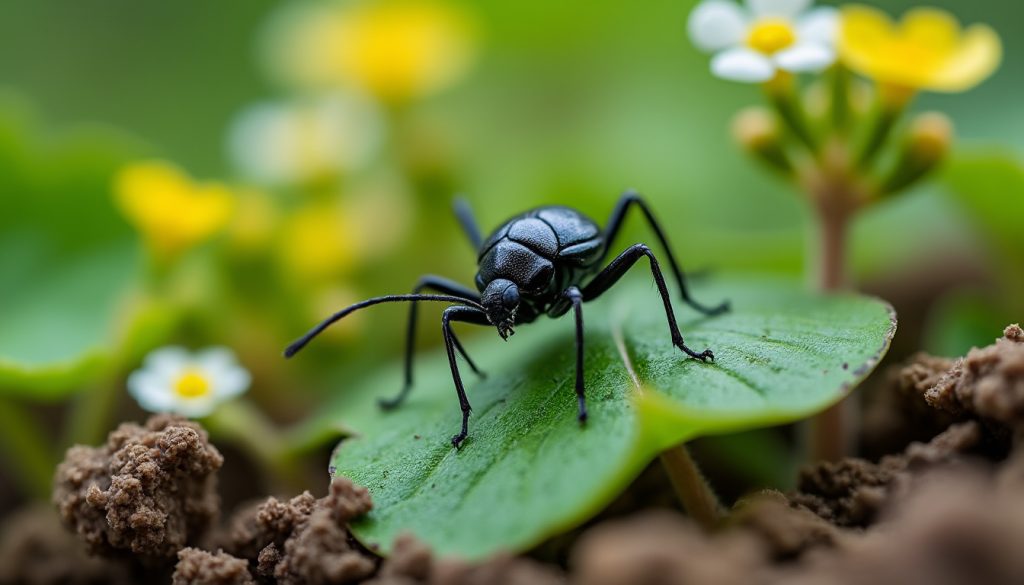 découvrez tout sur l'insecte rond noir : ses caractéristiques, son habitat et son rôle essentiel dans l'écosystème naturel.
