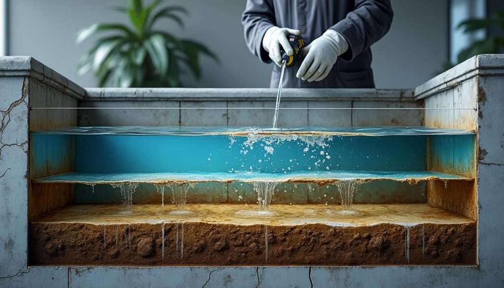 découvrez comment l'acide chlorhydrique affecte votre fosse septique et les précautions à prendre pour éviter tout dommage.