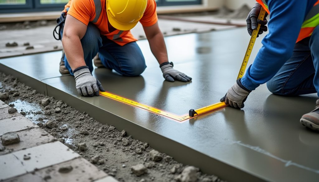 découvrez tout ce qu'il faut savoir sur le prix du m² pour une dalle béton : coûts, facteurs influents et conseils pour bien budgétiser votre projet.