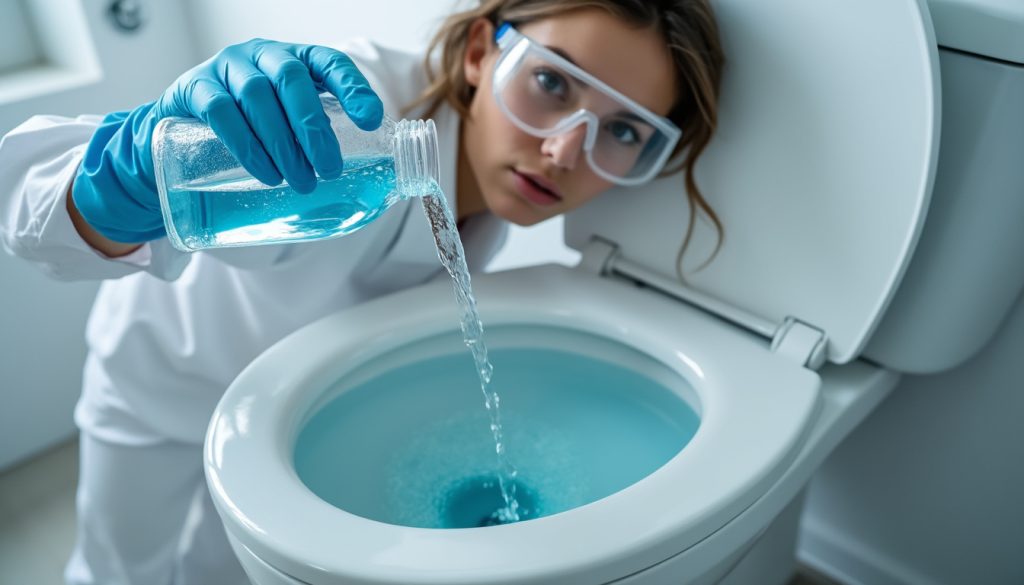 découvrez une méthode sûre et efficace pour déboucher vos wc avec de l'acide chlorhydrique, en minimisant les risques pour votre plomberie et votre santé.