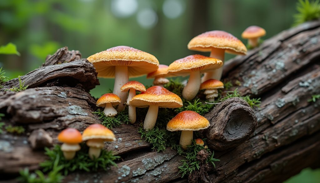 découvrez tout ce qu'il faut savoir sur les champignons qui se développent sur le bois mort : leur rôle écologique, leur identification et leur impact sur l'environnement.