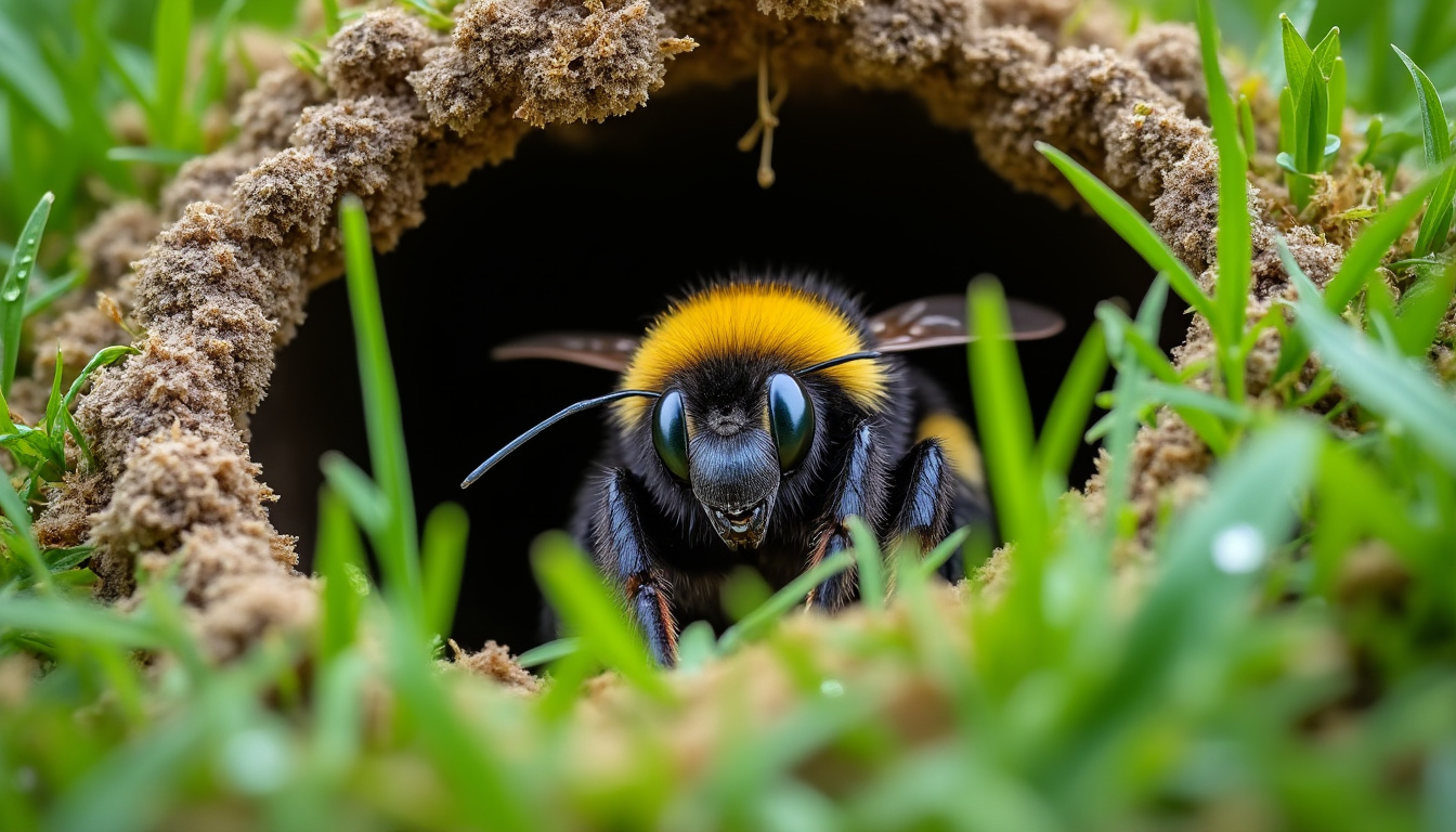 découvrez les conseils essentiels pour identifier, gérer et sécuriser votre jardin en cas de nid de bourdon, tout en protégeant votre famille et la biodiversité locale.