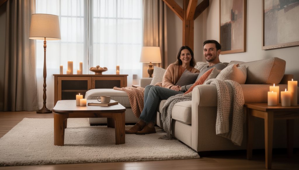 découvrez nos conseils pour aménager un salon cocooning alliant confort et esthétique, et créez un espace chaleureux et accueillant chez vous.