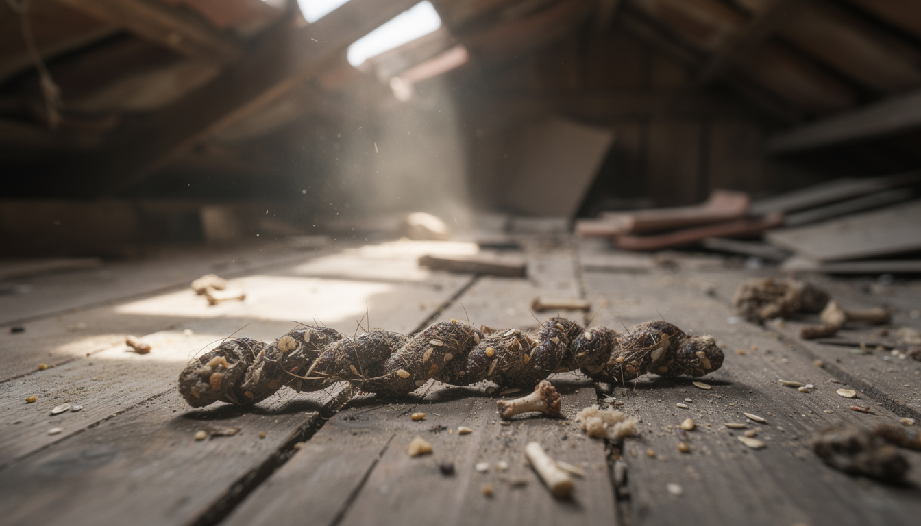 découvrez comment identifier facilement les crottes de fouines et les éliminer efficacement pour protéger votre maison et votre jardin.