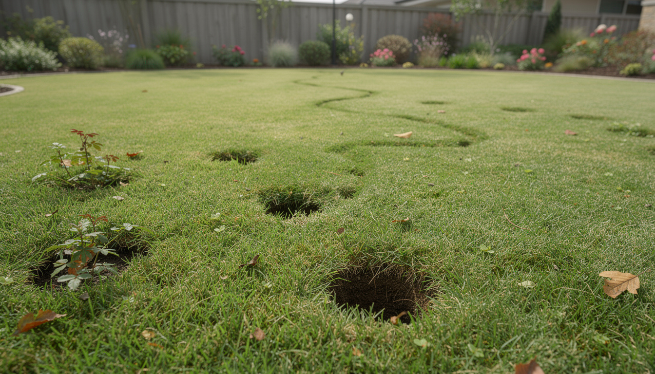 découvrez comment identifier efficacement les trous dans votre jardin sans monticule et apprenez les meilleures méthodes pour les traiter afin de préserver la santé et l'esthétique de votre espace vert.