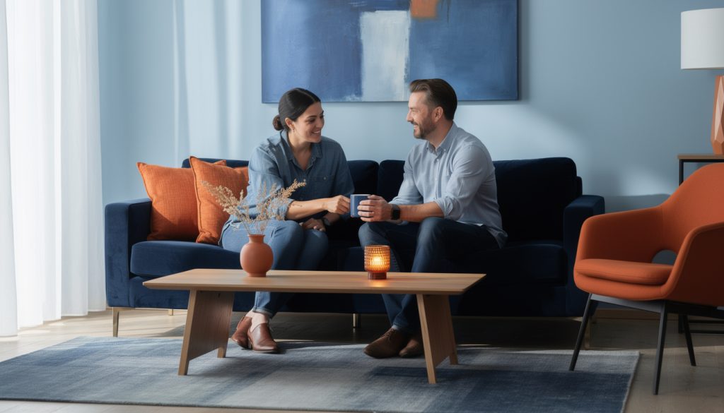 découvrez quelle couleur complémentaire au bleu choisir pour sublimer votre décoration intérieure avec style et harmonie.